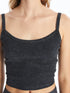 LC Waikiki U Neck Regular Strappy Crop Women's Singlet